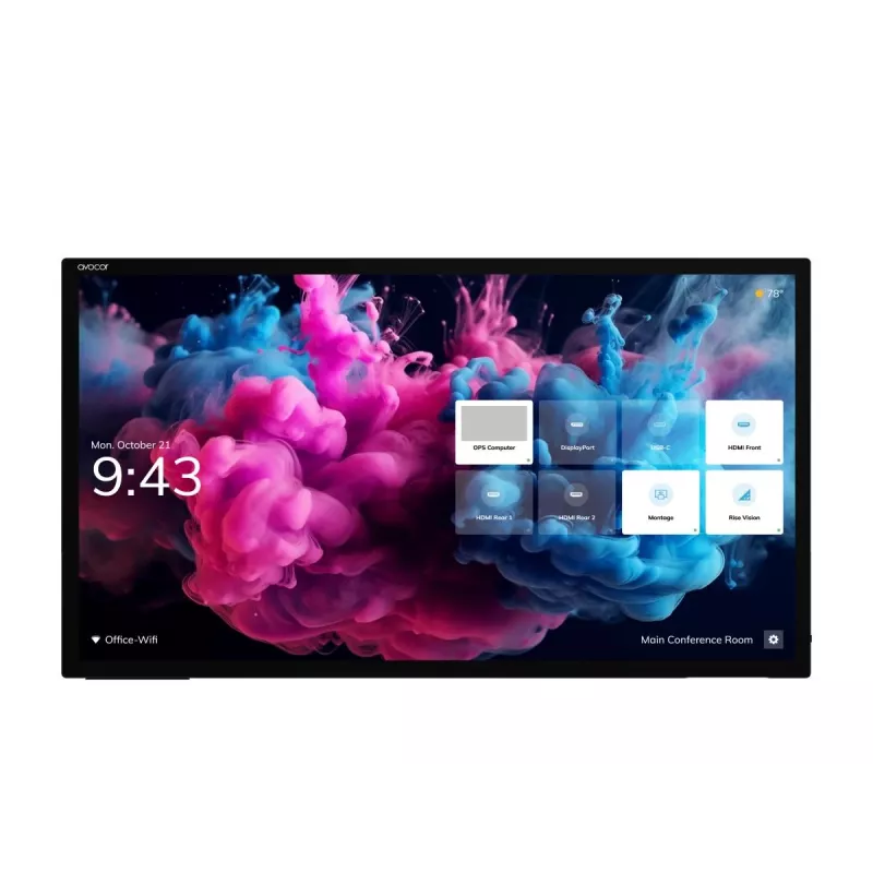 AVOCOR Avh-8620 86in 4k Glass LED Interaktives Display