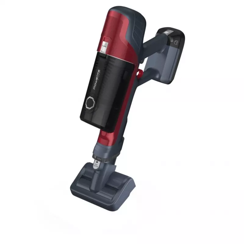 Rowenta RH6878 2-in-1-Stabstaubsauger Akku Trocken Zyklon Beutellos 0,55 l 100 W Rot, Grau