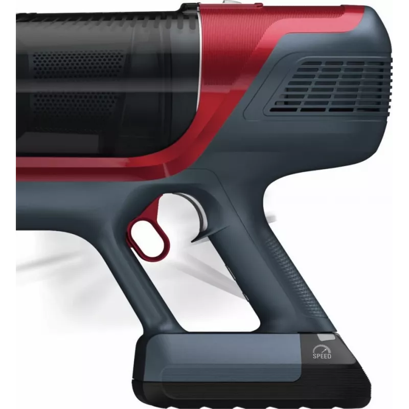 Rowenta RH6878 2-in-1-Stabstaubsauger Akku Trocken Zyklon Beutellos 0,55 l 100 W Rot, Grau