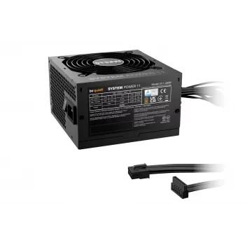 be quiet System Power 11 450W Netzteil 20+4 Pin ATX ATX Schwarz