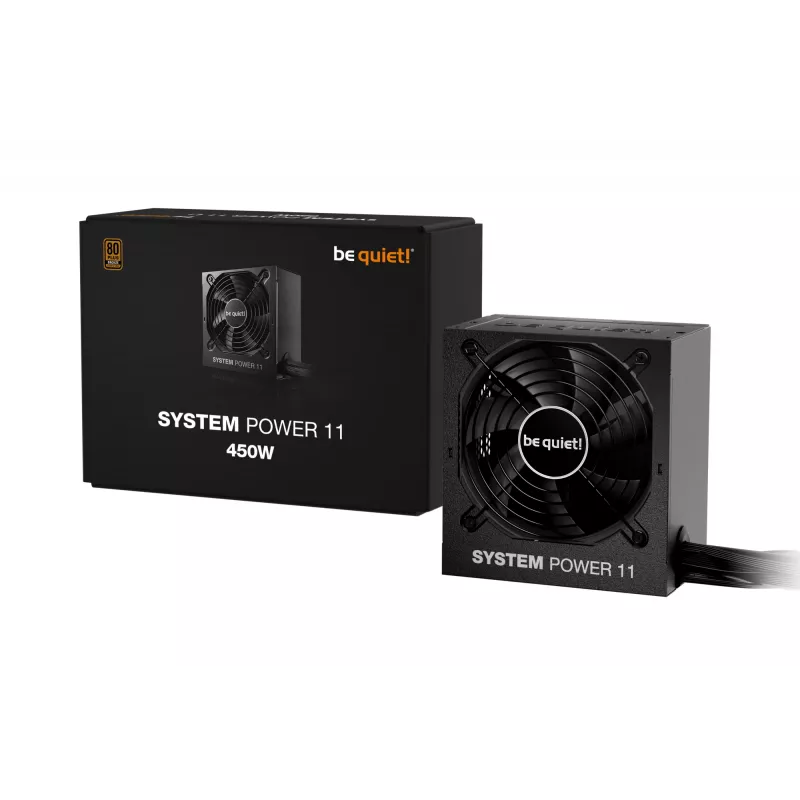 be quiet System Power 11 450W Netzteil 20+4 Pin ATX ATX Schwarz