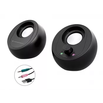 Conceptronic BJORN 2.0-Kanal-Computerlautsprecher mit Bluetooth, 10 W