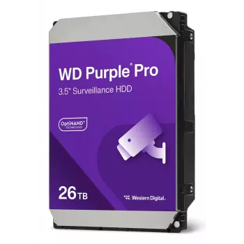 WESTERN DIGITAL Festplatte - WD Purple Pro WD260PURP - 26 TB - SATA 6 Gb/s - 3,5 Zoll - 512 MB Puffer