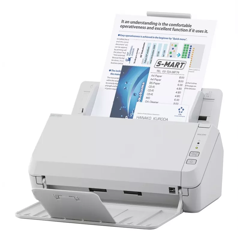 Ricoh SP-1130N ADF Scanner 600 x 600 DPI A4 Grau