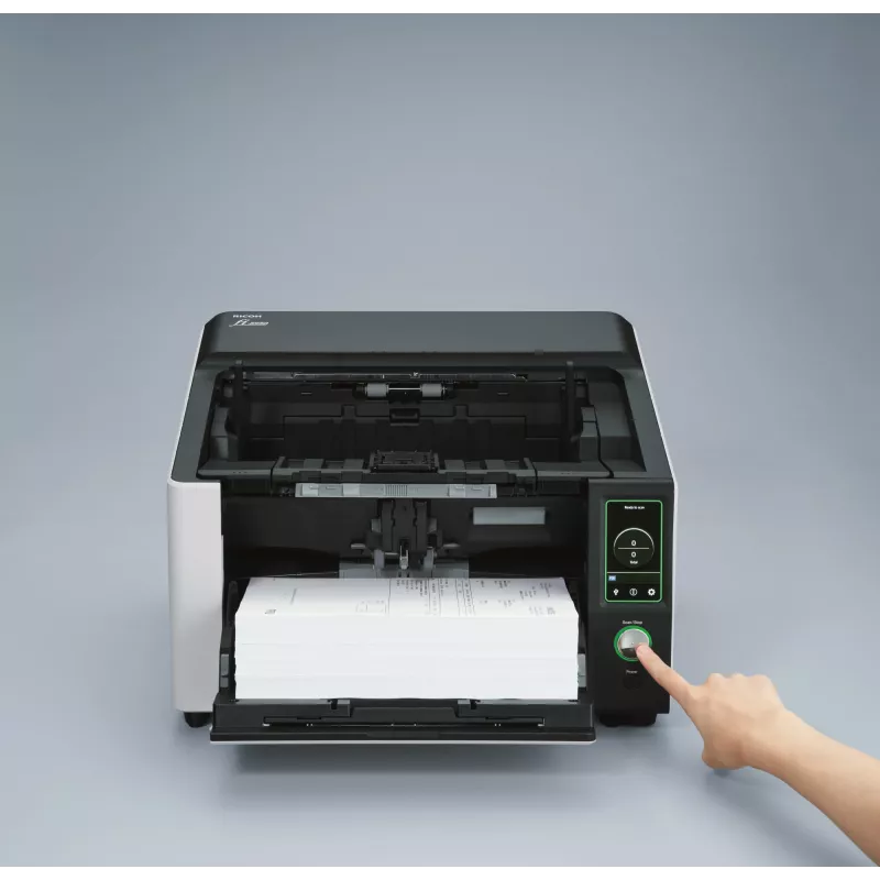 Ricoh fi-8930 ADF-Scanner 600 x 600 DPI A3 Schwarz, Grau