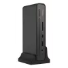 ASUS Triple Display USB-C Dock Duo DC301 Kabelgebunden Schwarz