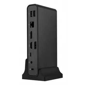 ASUS Triple Display USB-C Dock Duo DC301 Kabelgebunden Schwarz