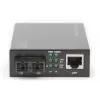 DIGITUS DN-82120-1 Gigabit Medienkonverter, Multimode, 10/100/1000Base-T auf 1000Base-SX, RJ45 / SC, 850 nm, bis 0,5 km