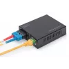 DIGITUS DN-82120-1 Gigabit Medienkonverter, Multimode, 10/100/1000Base-T auf 1000Base-SX, RJ45 / SC, 850 nm, bis 0,5 km