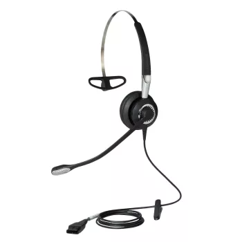Jabra BIZ 2400 II Mono 3-1, Kabelgebunden, Büro/Callcenter, 54 g, Headset, Schwarz, Silber