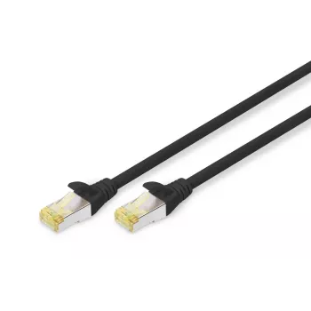 DIGITUS Patchkabel - CAT6a - S/FTP - Snagless - Cu - 3m - Schwarz