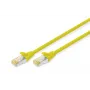 DIGITUS Patchkabel - CAT6a - S/FTP - Snagless - Cu - 3m - gelb