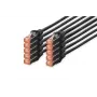 DIGITUS CAT6 S/FTP Patchkabel, 0,25 m, Grau