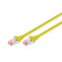 DIGITUS Patchkabel - CAT6 - S/FTP - Snagless - Cu - 3m - gelb