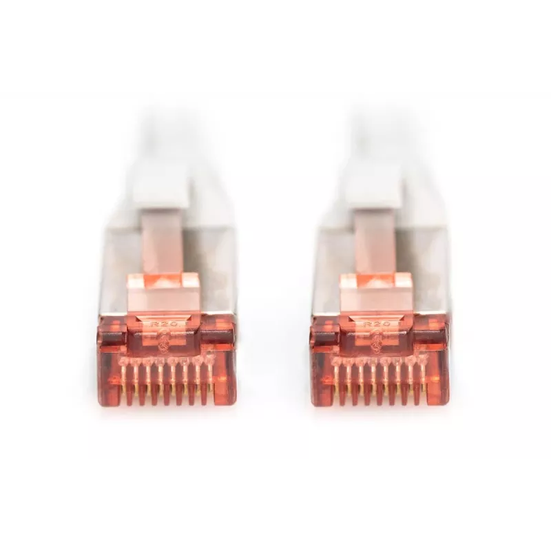 DIGITUS Patchkabel - CAT6 - S/FTP - Snagless - Cu - 7m - grau