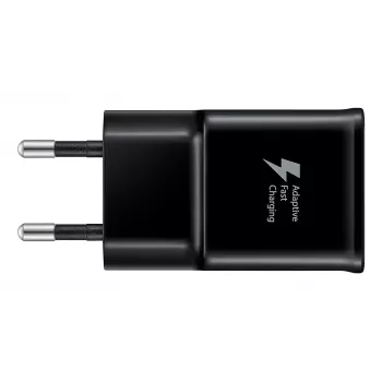 Samsung EP-TA20EBECGWW 15 W Schnellladegerät mit USB-C-Kabel, 1,5 m, Schwarz