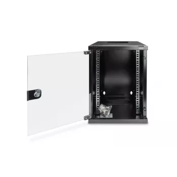 DIGITUS Wandgehäuse 312x300mm (10 Zoll) 9U 464x312x300 mm schwarz