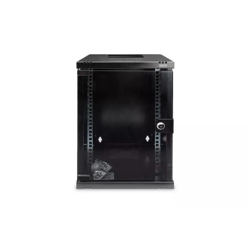 DIGITUS Wandgehäuse 312x300mm (10 Zoll) 9U 464x312x300 mm schwarz