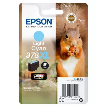 Epson Eichhörnchen Einzelpackung Light Cyan 378XL Claria Photo HD Tinte