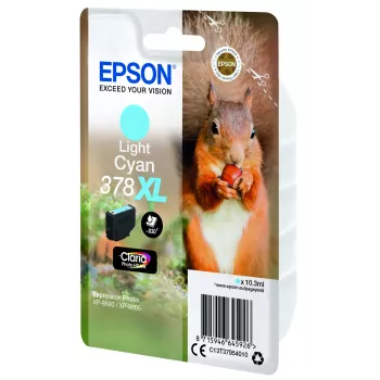 Epson Eichhörnchen Einzelpackung Light Cyan 378XL Claria Photo HD Tinte