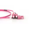 DIGITUS LWL-Patchkabel, SC auf SC Multimode OM4 - 50/125 µ, Duplex, Farbe RAL4003 Länge 3 m