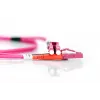 DIGITUS Glasfaser-Patchkabel, LC zu LC Multimode OM4 - 50/125 µ, Duplex, Farbe RAL4003 Länge 7 m