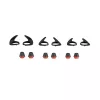 Jabra Evolve 75e Zubehörpaket, Ohrpolster, Gel, Schwarz, Rot