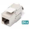 DIGITUS DN-93615 CAT 6A Keystone-Modul, geschirmt, werkzeugfrei