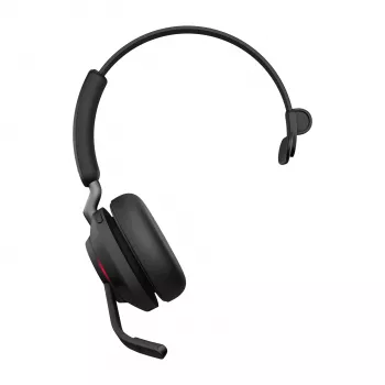 Jabra Evolve2 65 USB-C UC Mono - Schwarz, kabellos, Büro/Callcenter, 20 - 20000 Hz, 99,2 g, Headset, Schwarz