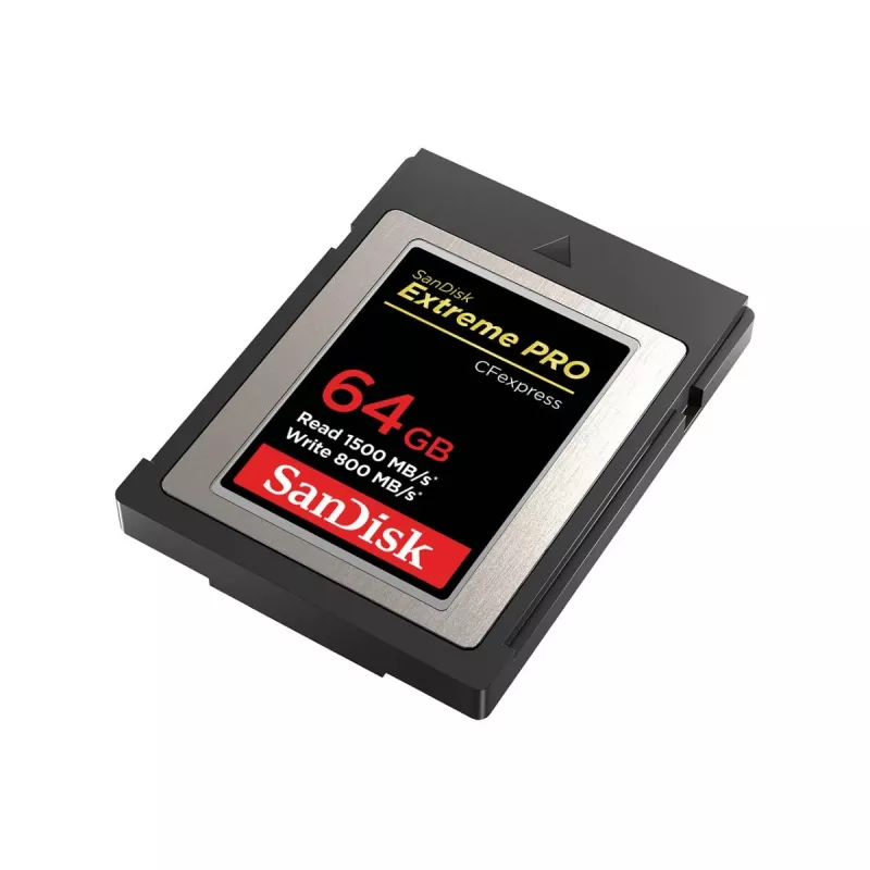 WESTERN DIGITAL SanDisk CF Express Extreme Pro 64 GB, 1500 MB/s Lesen, 800 MB/s Schreiben