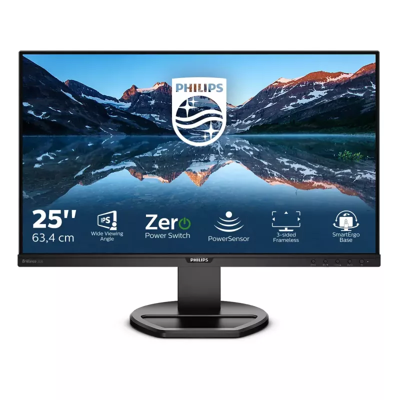 Monitor Philips B Line 252B9/00 25 Zoll Full HD LED 1920x1200