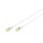 DIGITUS schlank Patchkabel - CAT6A - U/FTP - Snagless - Cu - 10m - Grau