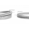 DIGITUS schlank Patchkabel - CAT6A - U/FTP - Snagless - Cu - 10m - Grau