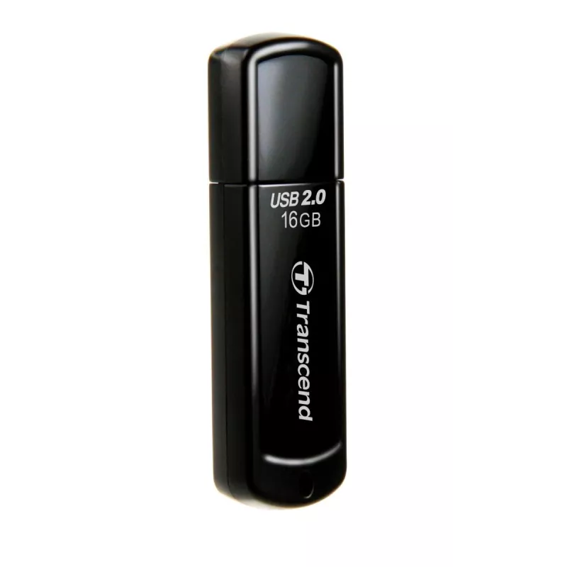 TRANSCEND Jetflash 350 - 16GB USB Stick - USB 2.0 - Schwarz