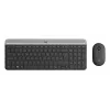 LOGITECH schlank Wireless Tastatur-Maus-Combo Mk470 - Graphite - Deutsch Qwertz