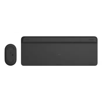 LOGITECH schlank Wireless Tastatur-Maus-Combo Mk470 - Graphite - Deutsch Qwertz