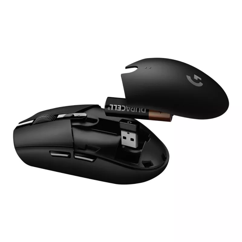 Logitech G305 Lightspeed kabellose Gaming-Maus, Schwarz