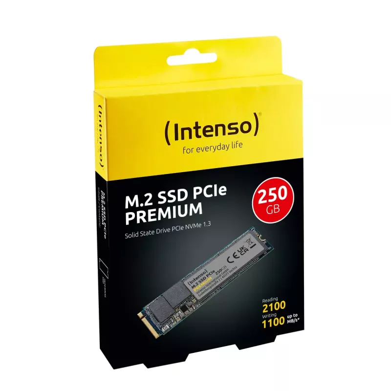 SSD Festplatte Intenso 250 GB M.2 PCI Express 3.0 NVMe Modell