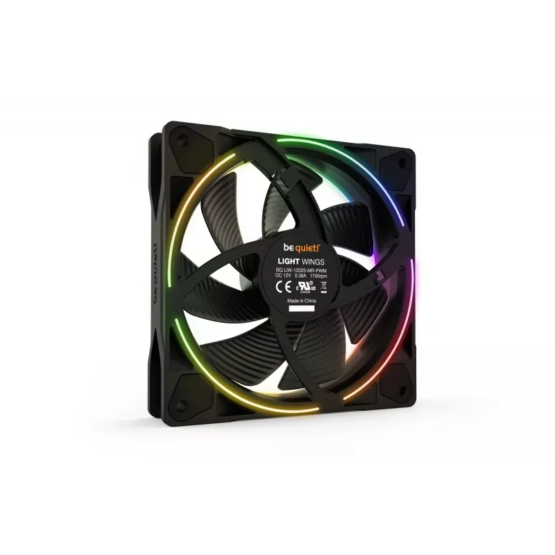 be quiet Light Wings 120mm ARGB PWM Lüfter Schwarz