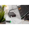 DIGITUS 4-Port USB-Ladegerät, 72 W 1x USB-C (PD) 5,9,15,20 V/3 A, 3x USB-A 5 V/2,4 A, schwarz