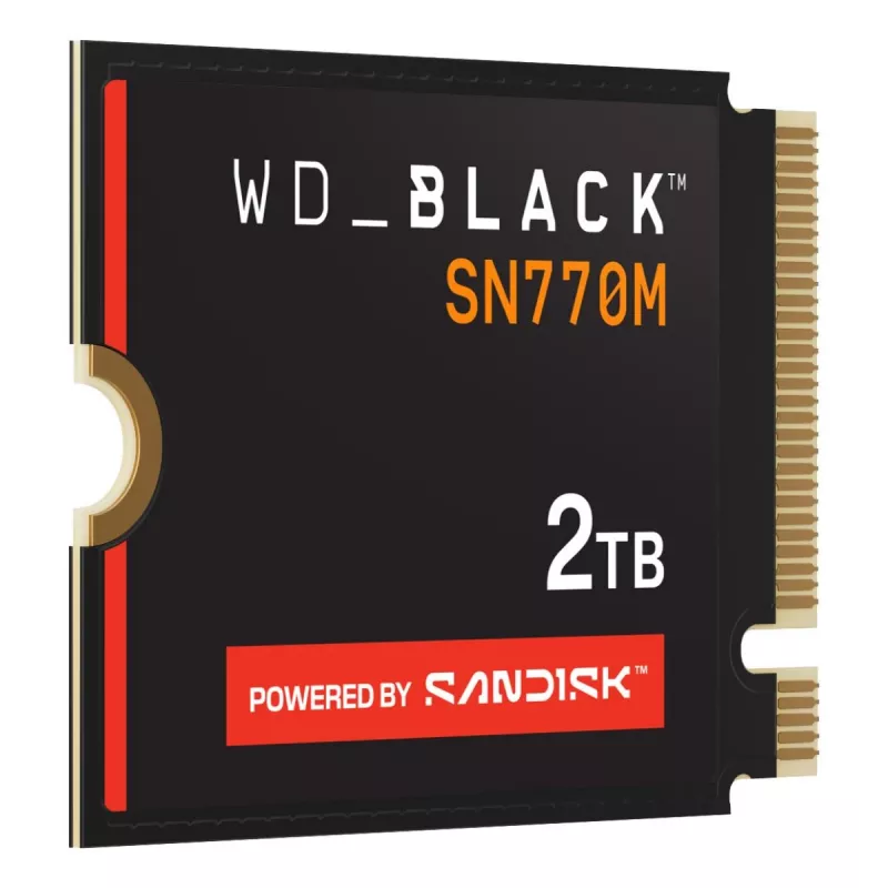WESTERN DIGITAL SSD - WD_BLACK SN770M - 2 TB - PCIe Gen4 - M.2 2230