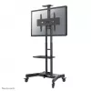 Neomounts NM-M1700Schwarz TV trolley 32-75 inch, Schwarz, Fixed floor stand, Steel, 50 kg, 81.3 cm (32 inch), 190.5 cm (75 inch)