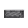 LOGITECH Mx Mechanical Mini Minimalist Wireless Illuminated Tastatur - Graphite Tactile Quiet Qwertz Deutsch