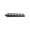 LOGITECH Mx Mechanical Mini Minimalist Wireless Illuminated Tastatur - Graphite Tactile Quiet Qwertz Deutsch