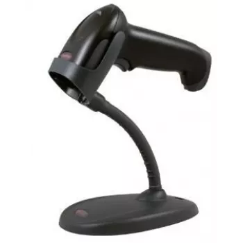 HONEYWELL Barcode Scanner Voyager 1250g USB Kit - Inklusive schwarzer Scanner 1250g & USB Typ A Spiralkabel 3m & Flex-Neck Präsentationsständer & Dokumentation