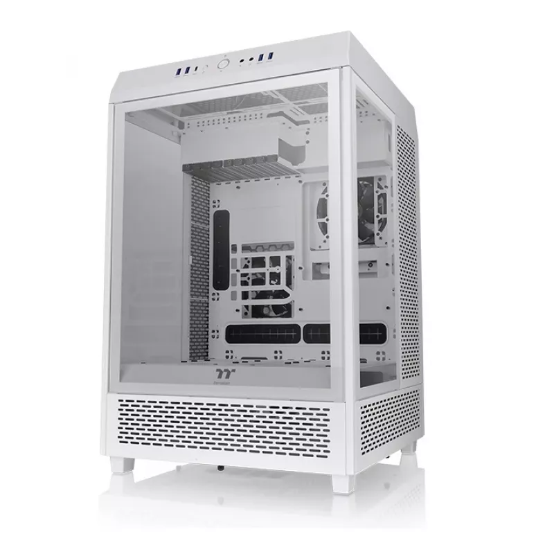Thermaltake Ceres 500 TG ARGB Snow Midi-Tower PC-Gehäuse, Weiß