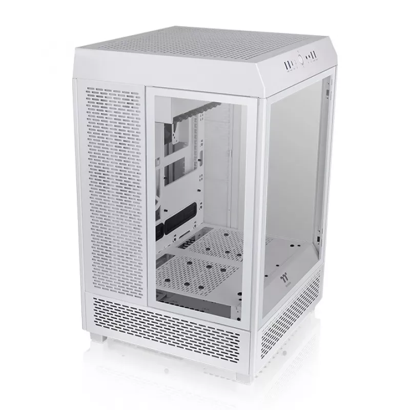 Thermaltake Ceres 500 TG ARGB Snow Midi-Tower PC-Gehäuse, Weiß