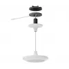 Logitech Mic Pod Pendant Mount (952-000123) Deckenhalterung für Rally Mic Pod, Weiß