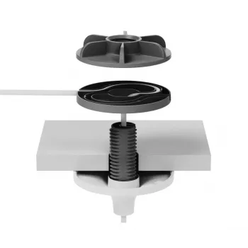 Abgehängte Halterung Logitech Mic Pod Pendant Mount, Breite 145 mm, Höhe 56 mm