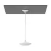 Logitech Mic Pod Pendant Mount (952-000123) Deckenhalterung für Rally Mic Pod, Weiß
